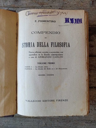 Compendio storia della - di,
