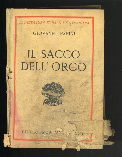 Libro sacco dell orco - il, dell'orco