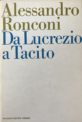 Ronconi alessandro lucrezio - da,